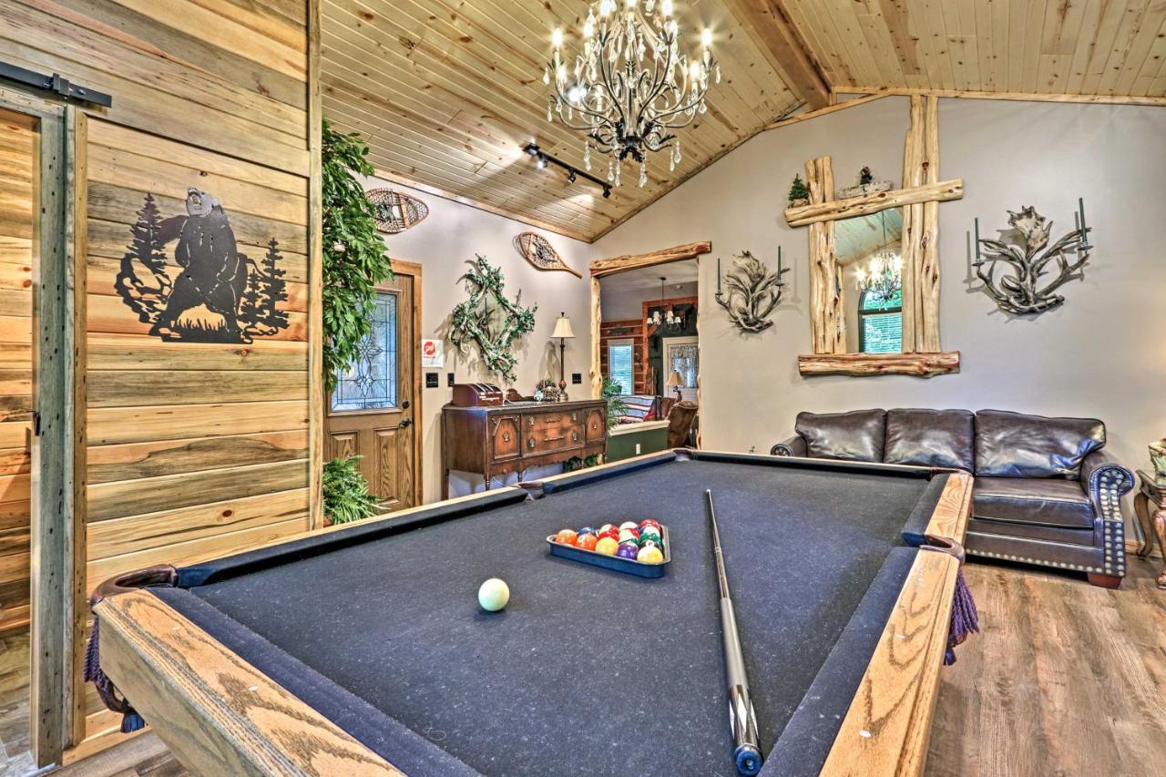 Eclectic Cabin With Hot Tub 1 Mi To Ober Gatlinburg Extérieur photo