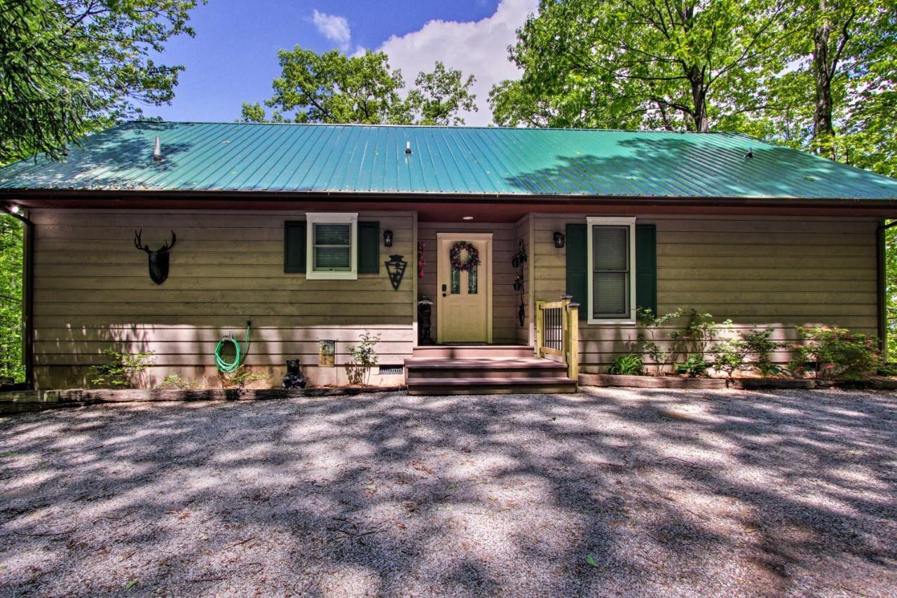 Eclectic Cabin With Hot Tub 1 Mi To Ober Gatlinburg Extérieur photo
